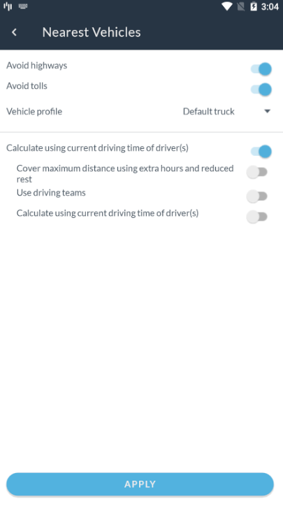 nearest_vehicles_options.PNG